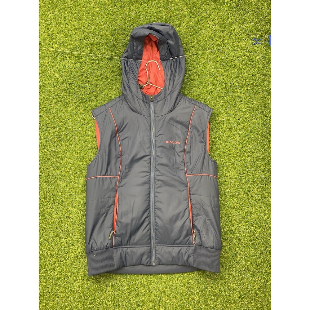 Flylow Laurel Vest Duck Down Womens Extra Large XL Quilted Full Zip